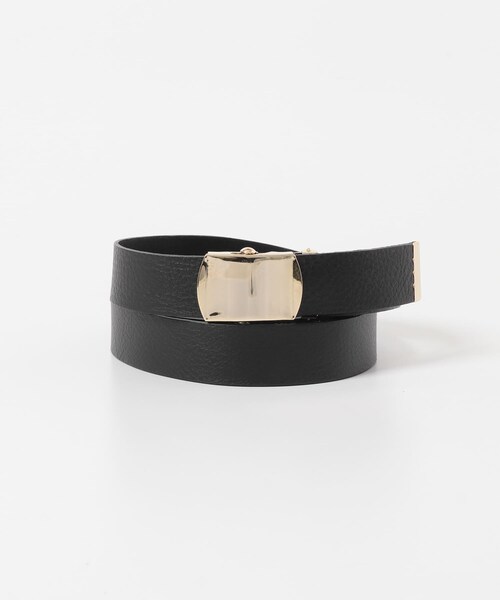 RODE SKO（ロデスコ）の「atelier brugge　ROLLER BUCKLE BELT（ベルト・レディース・BLACK/GREIGE/CHOCO・One）」の9枚目の写真