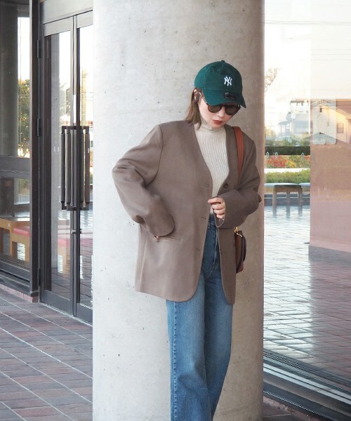 no collar jacket
