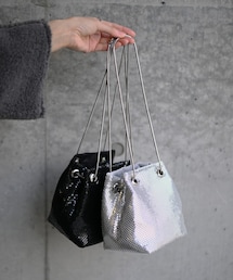 Marient | metalic 2way mini bag(ショルダーバッグ)