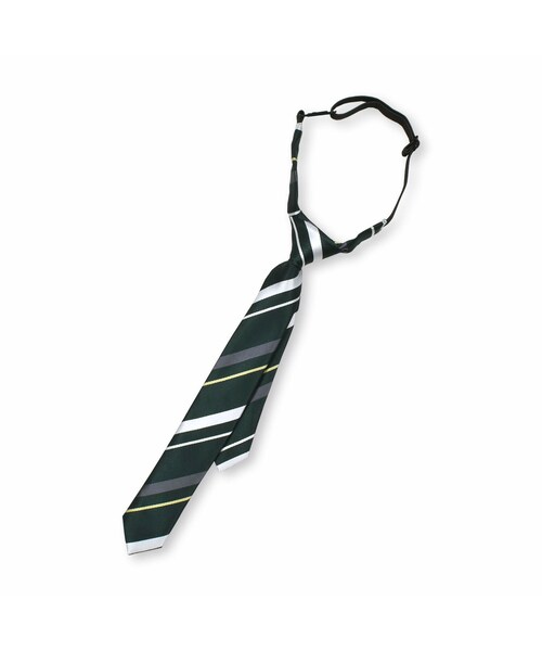 BeBe（ベベ）の「レジメンタルネクタイ（ネクタイ・キッズ・ブルー/グリーン・Free）」の2枚目の写真