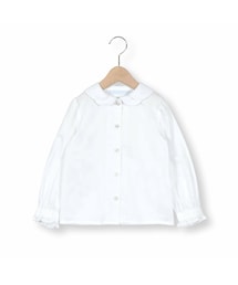Tartine et Chocolat | サテン襟ブラウス(110~130cm)(シャツ/ブラウス)