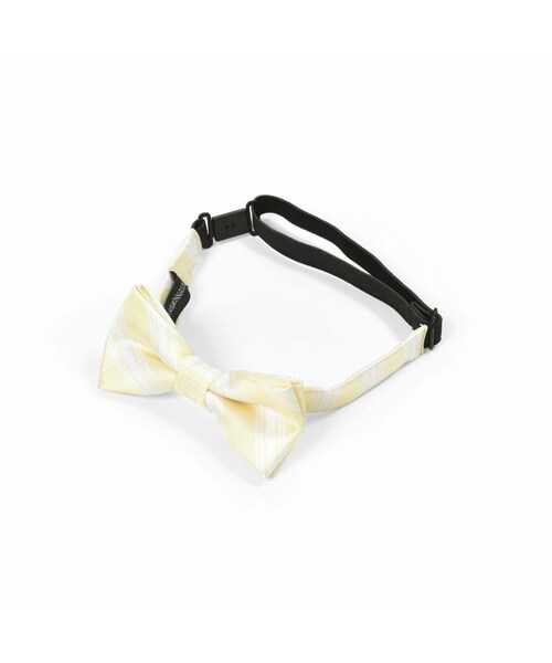 BeBe（ベベ）の「チェック蝶ネクタイ（ネクタイ・キッズ・レッド/イエロー・Free）」の2枚目の写真