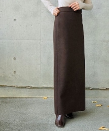 LAULEN | HW brushed long skirt(スカート)