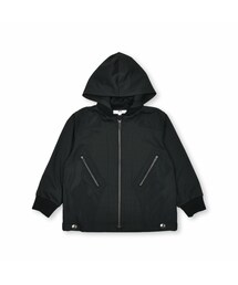 WASK | 異素材ポケットパーカー(100~160cm)(ジャージ)