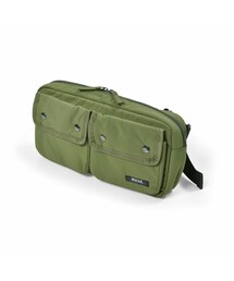 WASK | ポケット付きショルダーバッグ(ボディバッグ/ウエストポーチ)