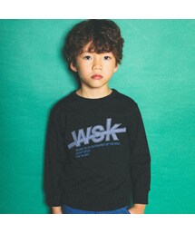 WASK | ロゴパッチポンチトレーナー(100~160cm)(スウェット)