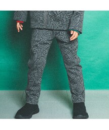 WASK | 音波柄ニットジャガードパンツ(100~160cm)(スウェットパンツ)