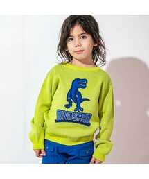 WASK | 恐竜JQダブルフェイスニットトレーナー(100~160cm)(ニット/セーター)