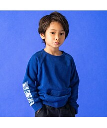 WASK | 迷彩パッチリバーシブルトレーナー(100~160cm)(スウェット)