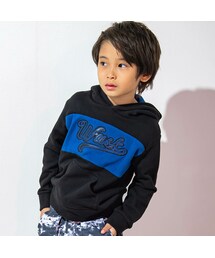WASK | ベースボール配色フーディ(100~160cm)(パーカー)