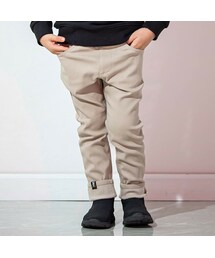 WASK | ネーム付きストレッチツイル裏起毛パンツ(100~160cm)(その他パンツ)