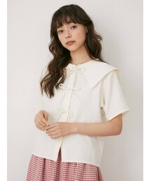 merry jenny | flowerリボンブラウス(シャツ/ブラウス)