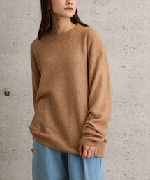 L.H.P | ショートモヘアクルーネックニット(ニット/セーター)