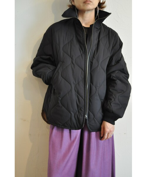 --（--）の「23223-6479P（ブルゾン・レディース・グリーン/ブラック・one）」の2枚目の写真