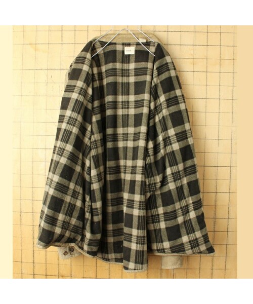 ARROW(アロー)の「USA ARROW フリースライナー コーデュロイ シャツ ジャケット ベージュ メンズXL 長袖 アメリカ古着(シャツ/ブラウス・レディース・ベージュ・XL)」の4枚目の写真