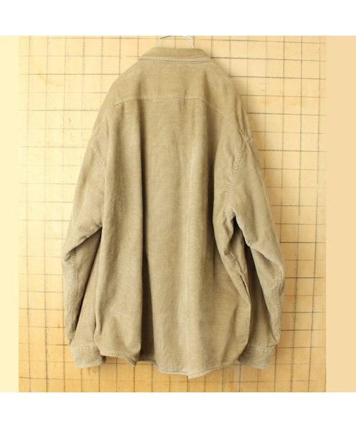 ARROW(アロー)の「USA ARROW フリースライナー コーデュロイ シャツ ジャケット ベージュ メンズXL 長袖 アメリカ古着(シャツ/ブラウス・レディース・ベージュ・XL)」の5枚目の写真