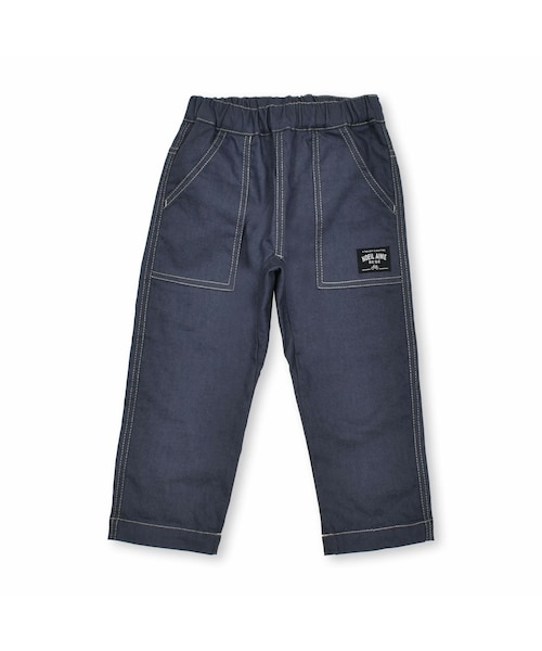 Noeil aime BeBe（ノイユエイムベベ）の「ストレッチカラーデニム8分丈パンツ(80~130cm)（その他パンツ・キッズ・ベージュ/ブルー・110）」の2枚目の写真