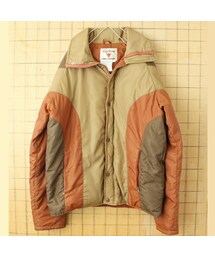 -- | 70s 80s USA製 Field&Stream GORDON&FERGUSON ダウン ジャケット メンズL相当 ブラウン アメリカ古着(ダウンジャケット/コート)