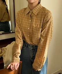 DHOLIC（ディーホリック）の「チェック柄シャツ・p288147（シャツ/ブラウス）」