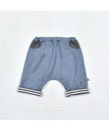 fillot de bebe reduction | インレイ裾ボーダーパンツ(70~90cm)(その他パンツ)