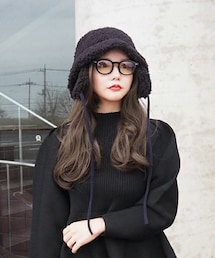 LAULEN（ローレン）の「boa bucket hat（ハット）」