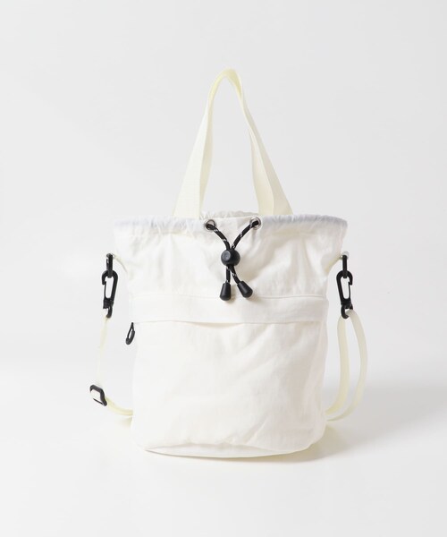 EKAL（エカル）の「TINY GARDEN PRODUCTS　ストロール2WAYバッグ（ショルダーバッグ・レディース・IVORY/BLACK/KHAKI/L.GREEN・one）」の6枚目の写真