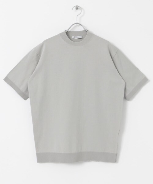 URBAN RESEARCH DOORS(アーバンリサーチドアーズ)の「LIFE STYLE TAILOR ハイゲージクルーネック半袖ニット(シャツ/ブラウス・メンズ・IVORY/NAVY/GREEN/BLUE GRAY・M/L)」の14枚目の写真