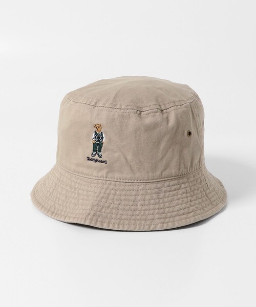ITEMS URBANRESEARCH（アイテムズ アーバンリサーチ）の「TEDDY BEAR Bucket Hat（ハット・メンズ・BEG/BLK・Free/FREE）」の3枚目の写真