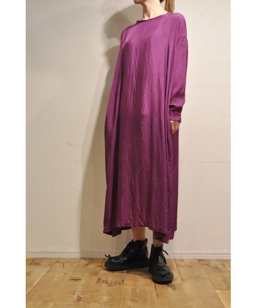 hippiness（ヒッピネス）の「キキドレス（ワンピース・レディース・ホワイト/パープル/ブルー/イエロー/ブラウン・one）」の4枚目の写真