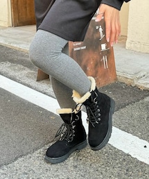 ケーブルニットタイツ