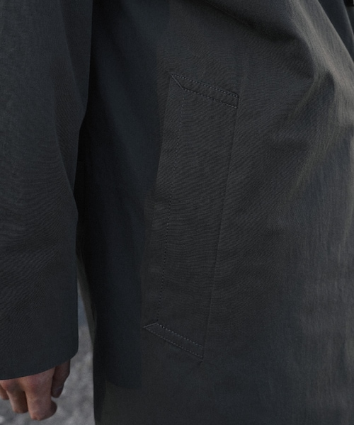 shiun（シウン）の「SOUTEIN COLLAR COAT（ステンカラーコート