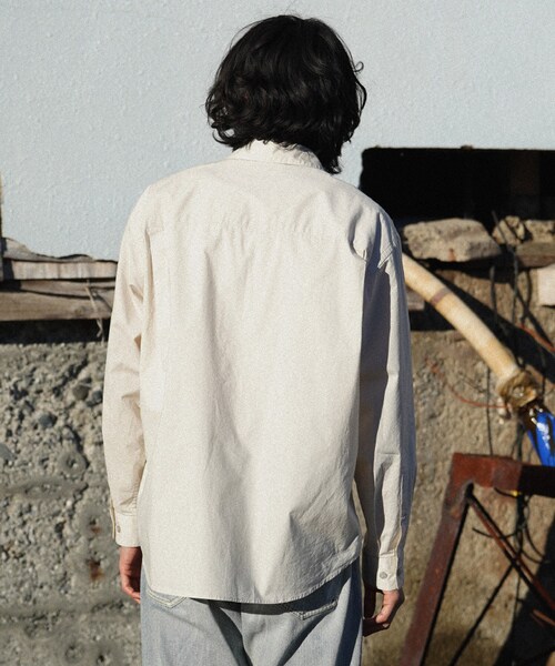 shiun（シウン）の「HICOUNT WASHER SHIRT（シャツ/ブラウス・メンズ・ホワイト/ブラック/ブルー・XS/S/M）」の7枚目の写真