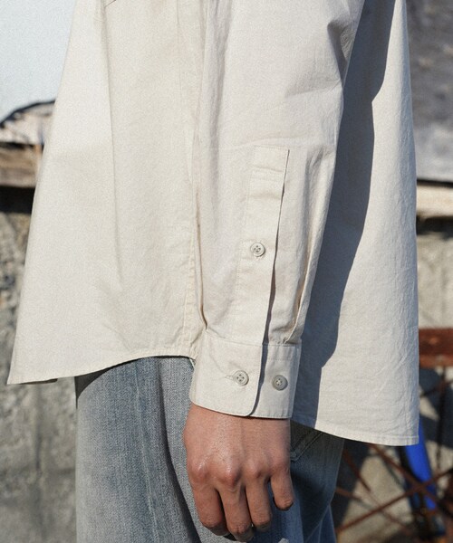 shiun（シウン）の「HICOUNT WASHER SHIRT（シャツ/ブラウス・メンズ・ホワイト/ブラック/ブルー・XS/S/M）」の10枚目の写真