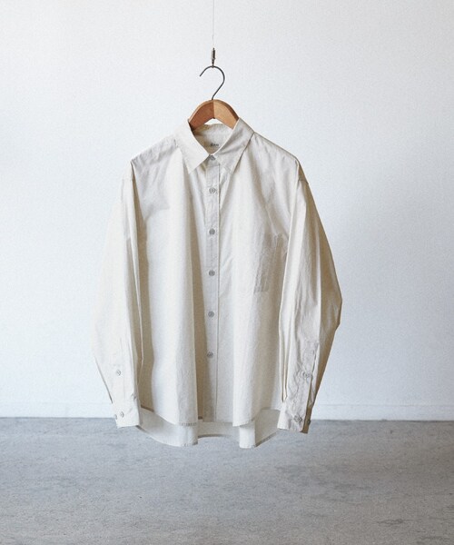 【shiun】 HICOUNT WASHER S/S SHIRT shiun(シウン) ONLINE STORE / HICOUNT WASHER S/S SHIRT