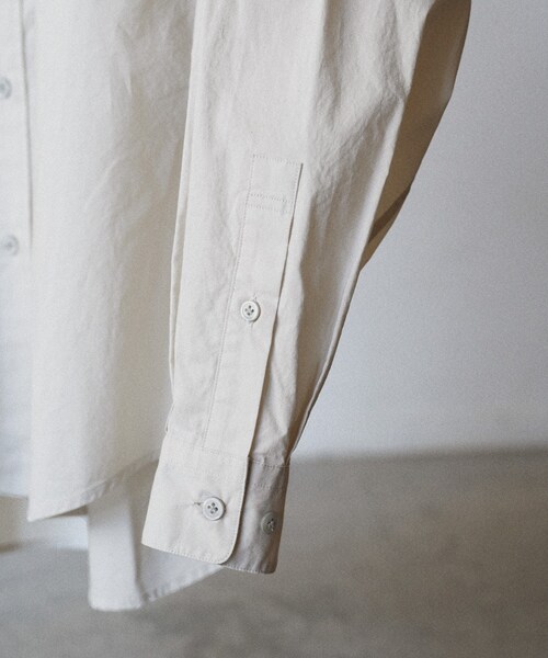 shiun（シウン）の「HICOUNT WASHER SHIRT（シャツ/ブラウス・メンズ・ホワイト/ブラック/ブルー・XS/S/M）」の13枚目の写真