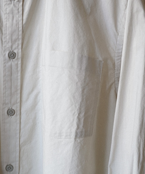 shiun（シウン）の「HICOUNT WASHER SHIRT（シャツ/ブラウス・メンズ・ホワイト/ブラック/ブルー・XS/S/M）」の15枚目の写真