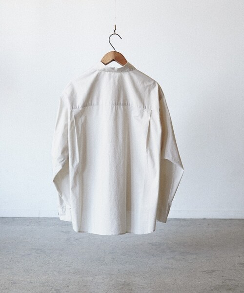 shiun（シウン）の「HICOUNT WASHER SHIRT（シャツ/ブラウス・メンズ・ホワイト/ブラック/ブルー・XS/S/M）」の16枚目の写真