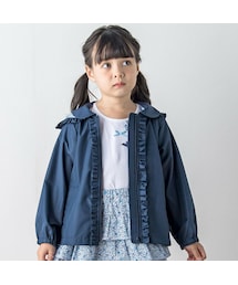 Tartine et Chocolat | フード取り外しxタフタxリバティ(Kate&Millie)タナローンジャケット(90~140cm)(その他アウター)