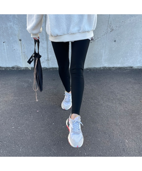 copine(コピン)の「裏起毛レギンスパンツ(2size)(その他パンツ・レディース・ブラック・M/L)」の1枚目の写真