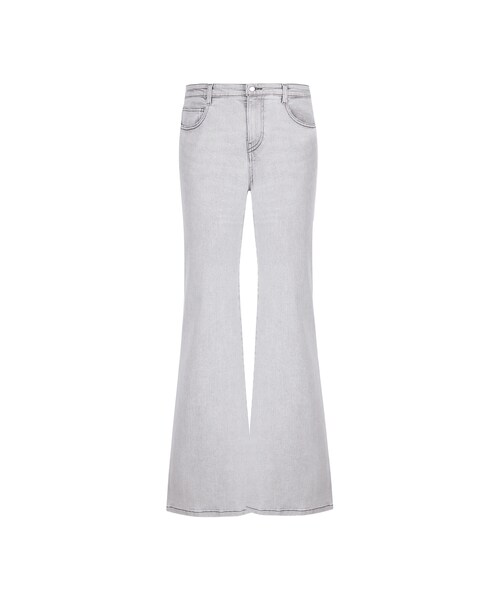 JNBY(ジェーエヌビーワイ)の「Vintage-inspired Flared-leg Jeans(デニムパンツ・レディース・グレー/ブラック・36/38/40)」の2枚目の写真