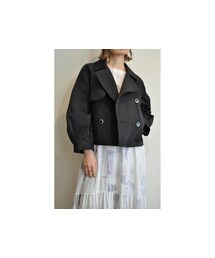 -- | ショートトレンチコート(トレンチコート)