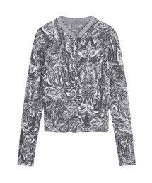 JNBY（ジェーエヌビーワイ）の「Miao Silver Jewelry Crew-neck Cardigan（カーディガン/ボレロ）」