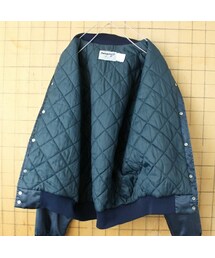 の「80s USA製 Swingster U.S.NAVY ナイロン スタジャン ネイビー 