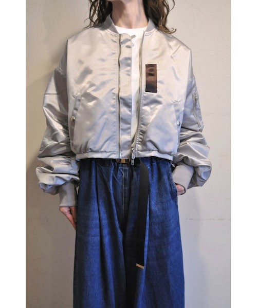 --(--)の「MJ-035(MA-1・レディース・ピンク/シルバー/ブラック・one)」の3枚目の写真