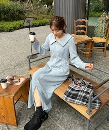 DHOLIC（ディーホリック）の「カラージップワンピース（ワンピース）」