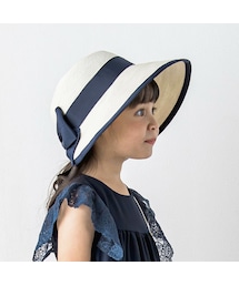 リボン付きペーパーブレードハット(52~56cm)