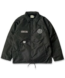 SEVENTY FOUR(セブンティーフォー) / HEAVY NYLON WIND BRAKER(LXXIV CIRCLE LOGO)(BLACK)(STF23WS9)(ナイロンジャケット)