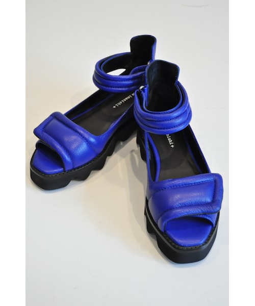 yuko imanishi +（ユウコイマニシプラス）の「サンダル（サンダル・レディース・ホワイト/ブルー/ブラック・36.37.38.39）」の3枚目の写真