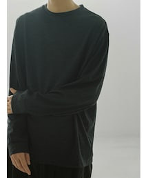 LIDNM | NZ MERINO WOOL L/S TEE (Tシャツ/カットソー)