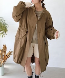 Crisp | スタンドカラーモッズコート[c8R3404](モッズコート)